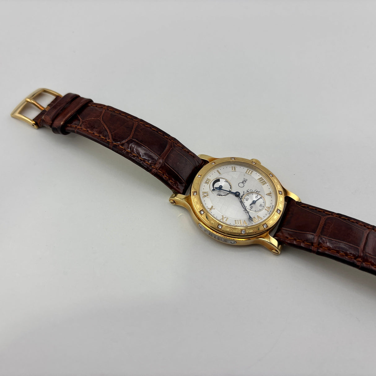 OMAS Prius Chronometer Watch - Solid Gold 18K - Extremely Rare!
