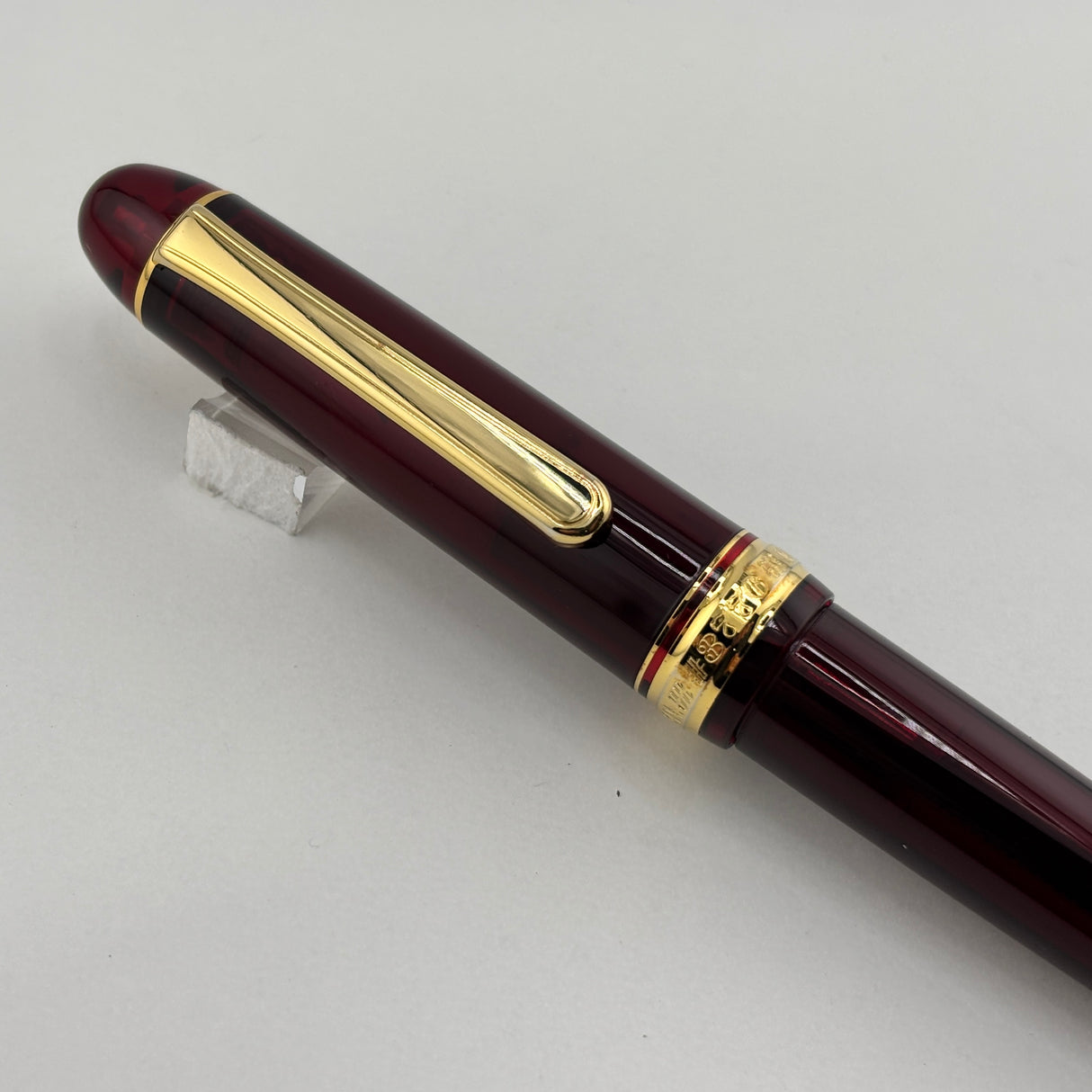Platinum 3776 Century Bourgogne Burgundy GT Fountain Pen - Extra Fine 14 Kt Gold Nib