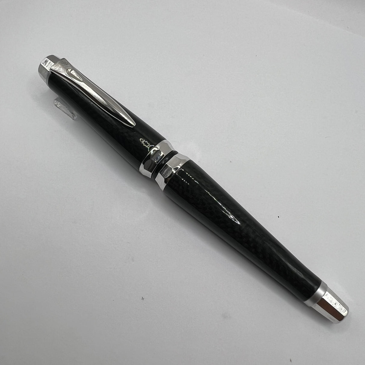 Platinum 90th Anniversary Carbon Fiber 25G Limited Edition Fountain Pen - Fine 18kt Gold Nib