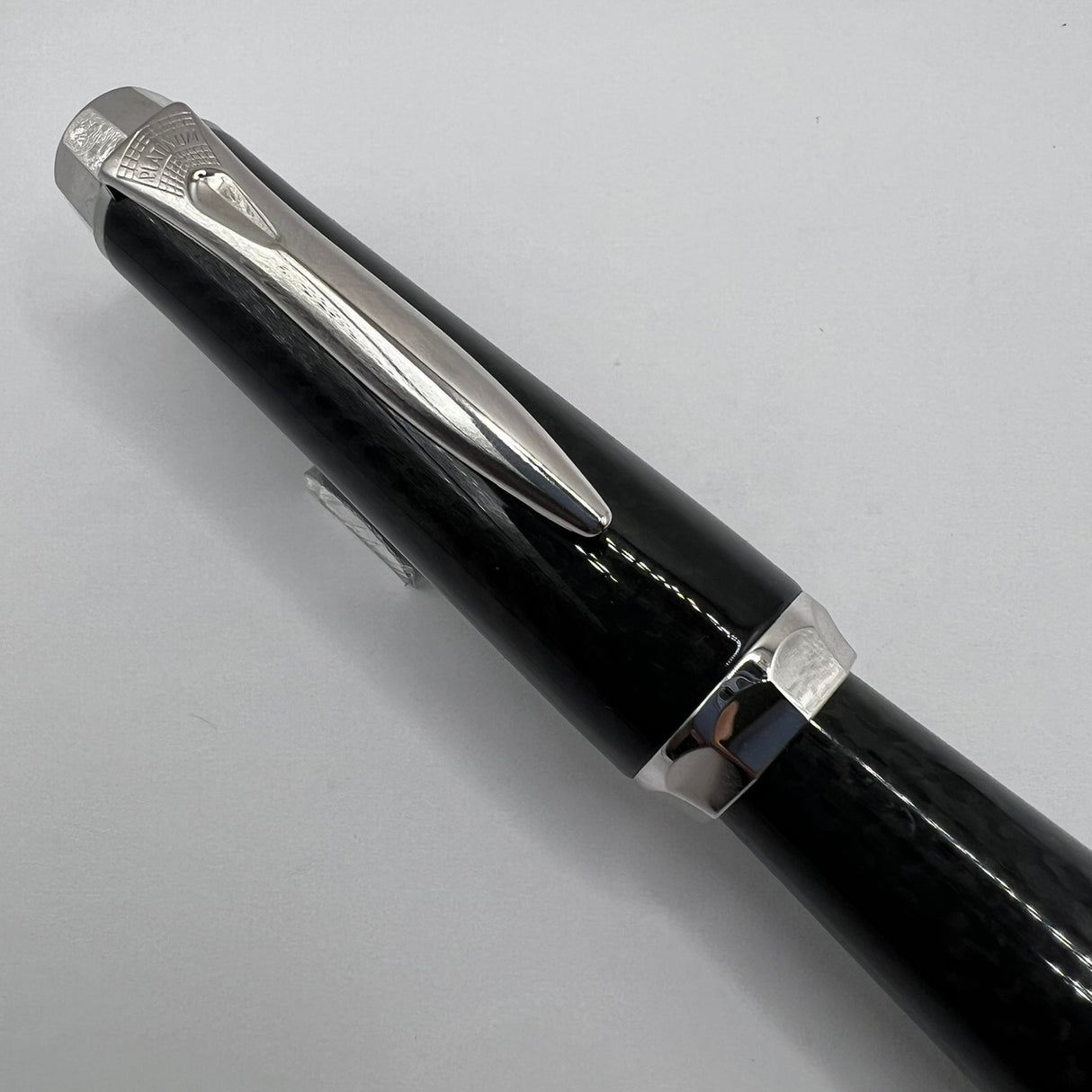 Platinum 90th Anniversary Carbon Fiber 25G Limited Edition Fountain Pen - Fine 18kt Gold Nib