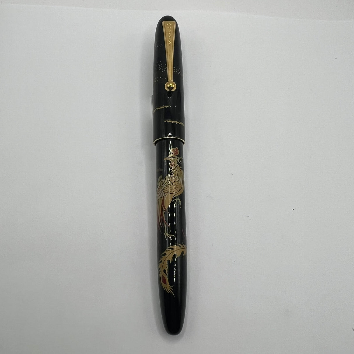 Namiki Nippon Art Chinese Phoenix Fountain Pen - Medium 14kt Gold Nib