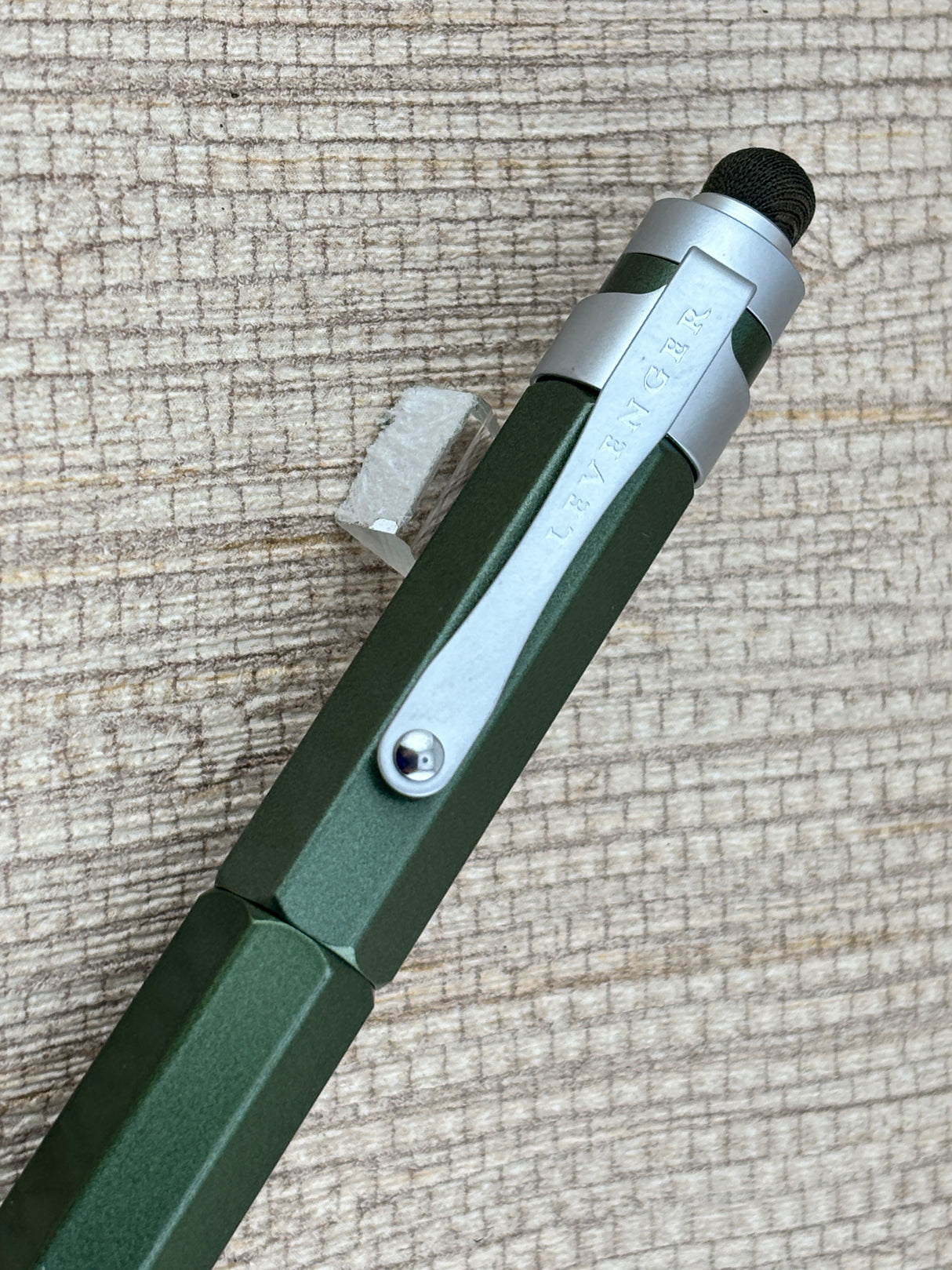 Levenger L-Tech Moss Green - Rollerball Pen