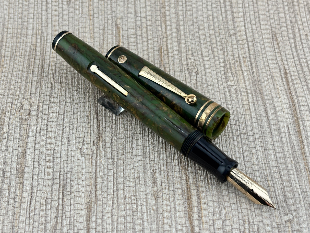 Wahl-Eversharp Gold Seal Decoband Brazilian Green - Fountain Pen