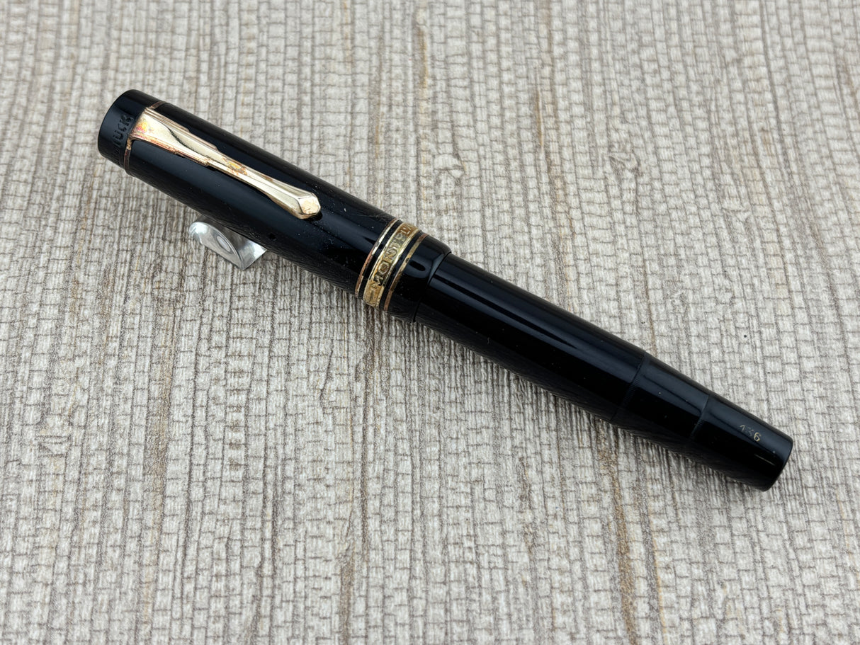 Montblanc 136 B Meisterstuck Black Circa 1946 - Fountain Pen