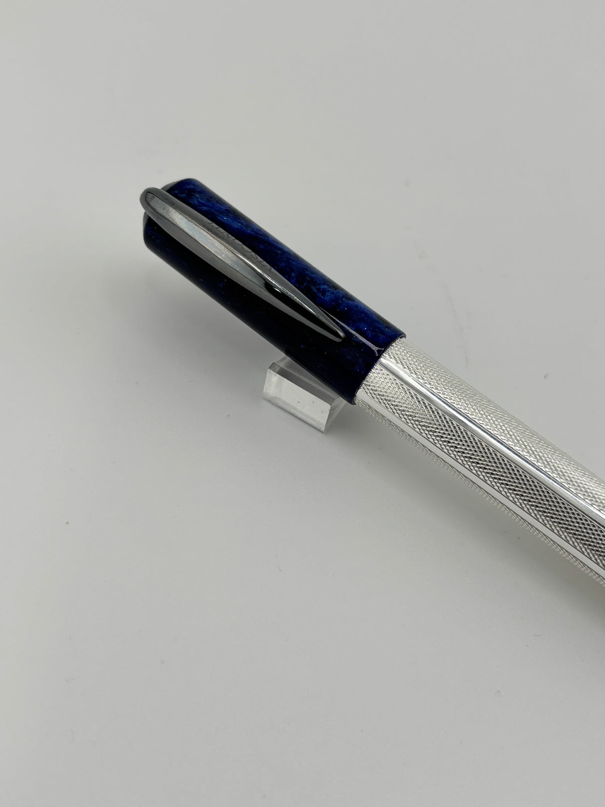 Visconti Rinascimento Silver & Blue Dust - Fountain Pen