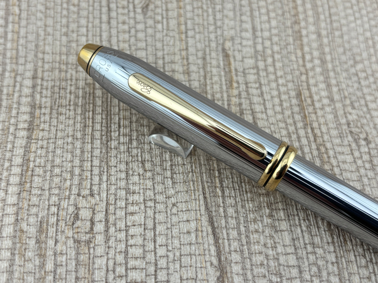 Cross Townsend Full Chrome - Rollerball Pen