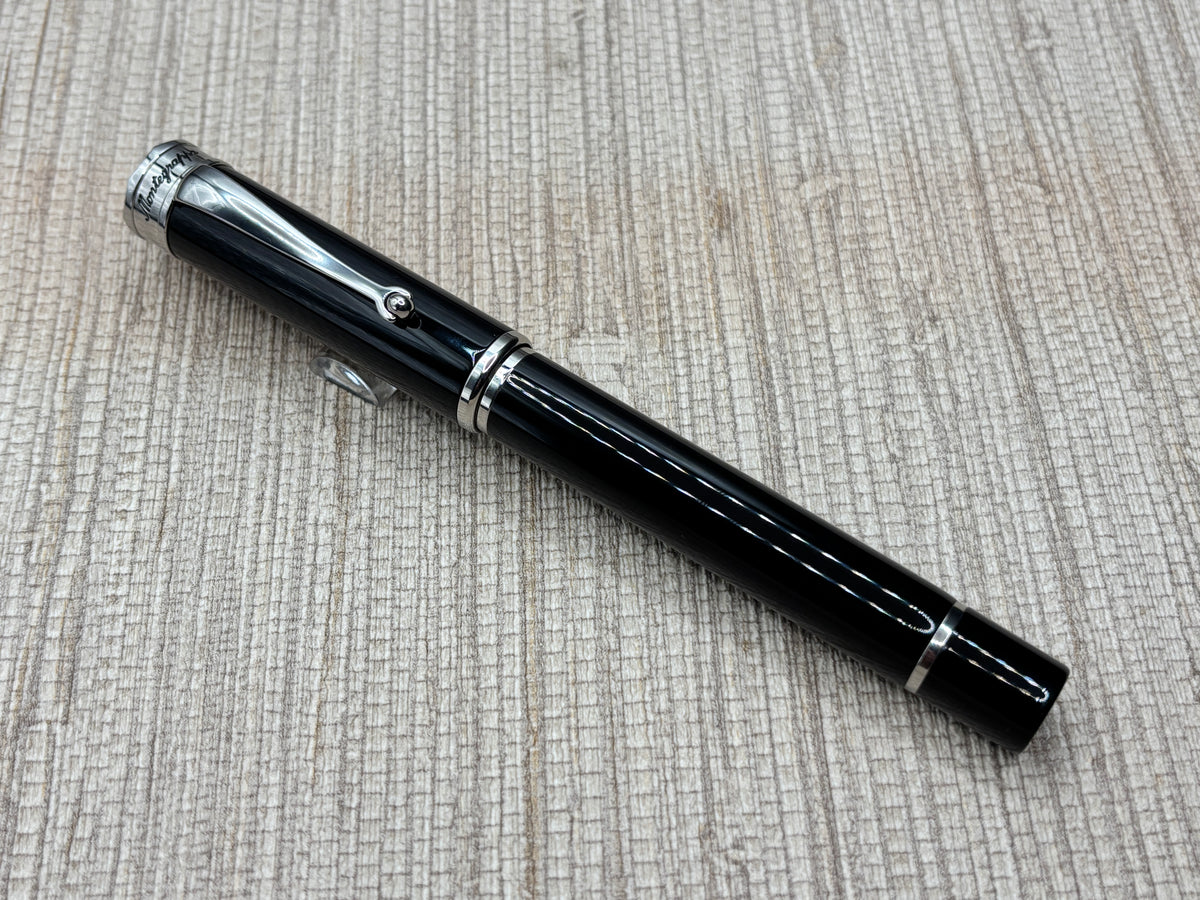 Montegrappa Ducale Black Rhodium Trim - Fountain Pen