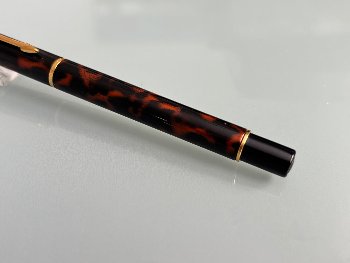 Parker Rialto Tortoise - Made in UK - Roller Ball