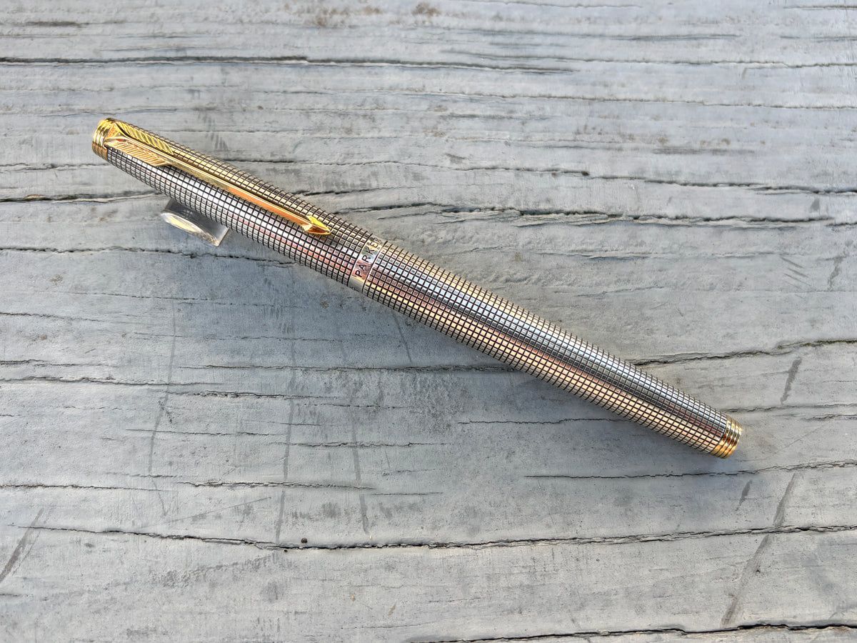 Parker 75 sterling silver .925 "Cisele" Fountain Pen