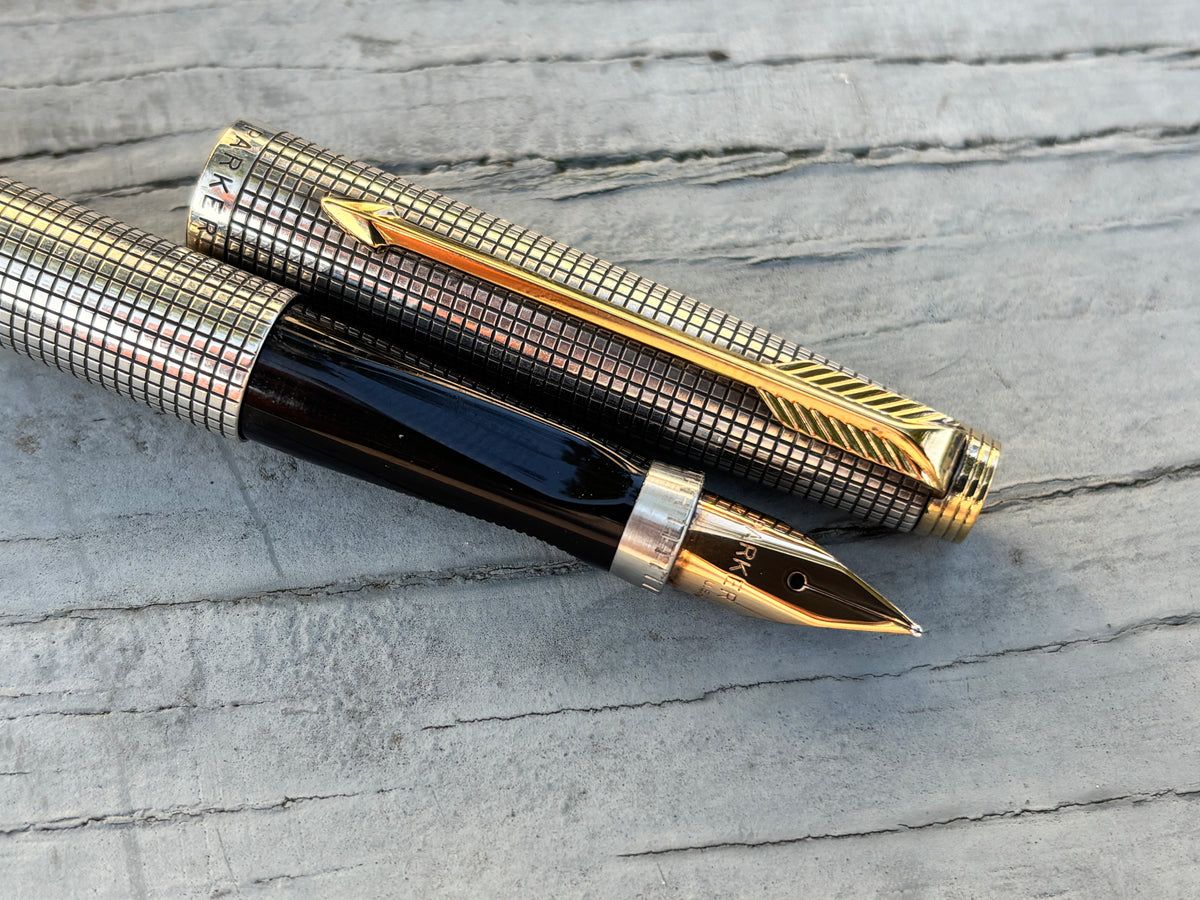 Parker 75 sterling silver .925 "Cisele" Fountain Pen