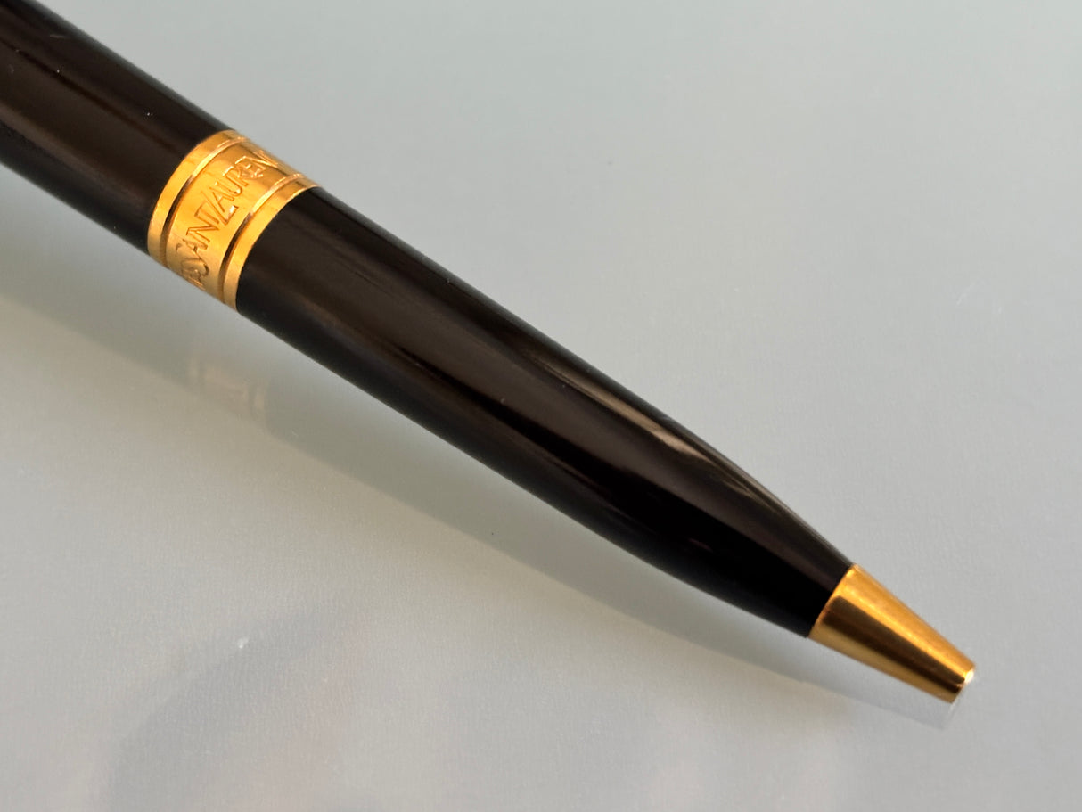 Yves St Laurent Black gold trim Made in France - Ball Pen