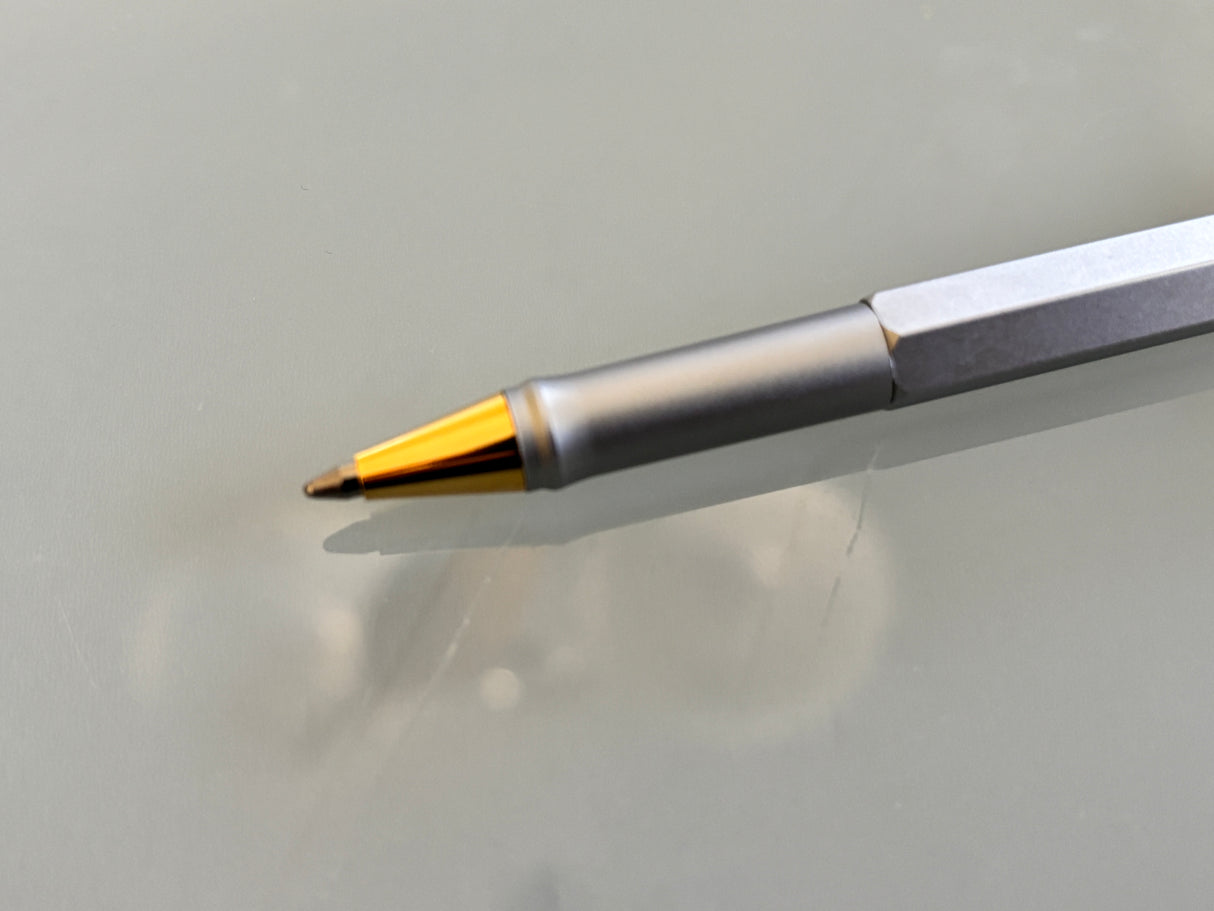 Rotring R 026399 Ball Pen Faceted Satin Chrome new in the box !