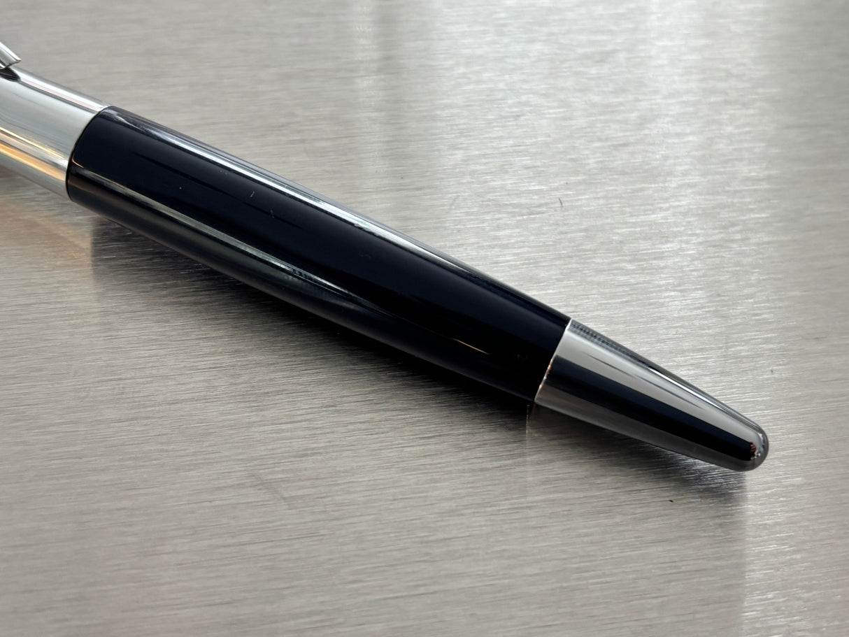 Rotring Data Initial Navy Blue / Chorme cap - Roller Ball