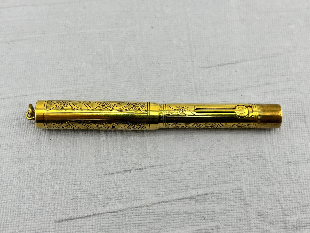 Waterman 0552 1/2V Floral Leaves Pattern