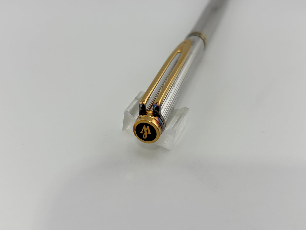 Waterman Gentleman in Sterling Silver lined circa 1985 - Ball Pen
