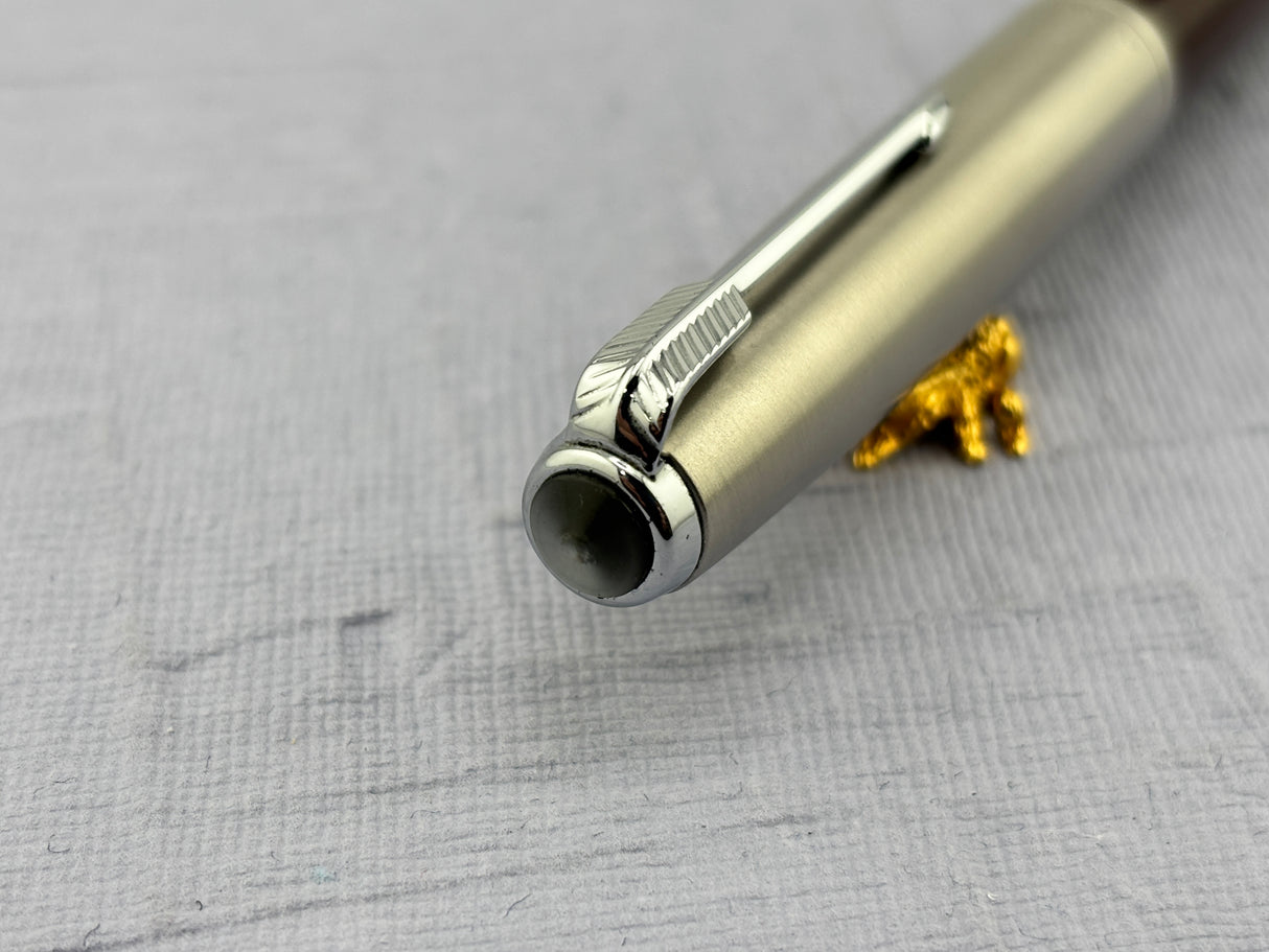 Parker 51 burgundy steel cap - Aerometric Mint condition