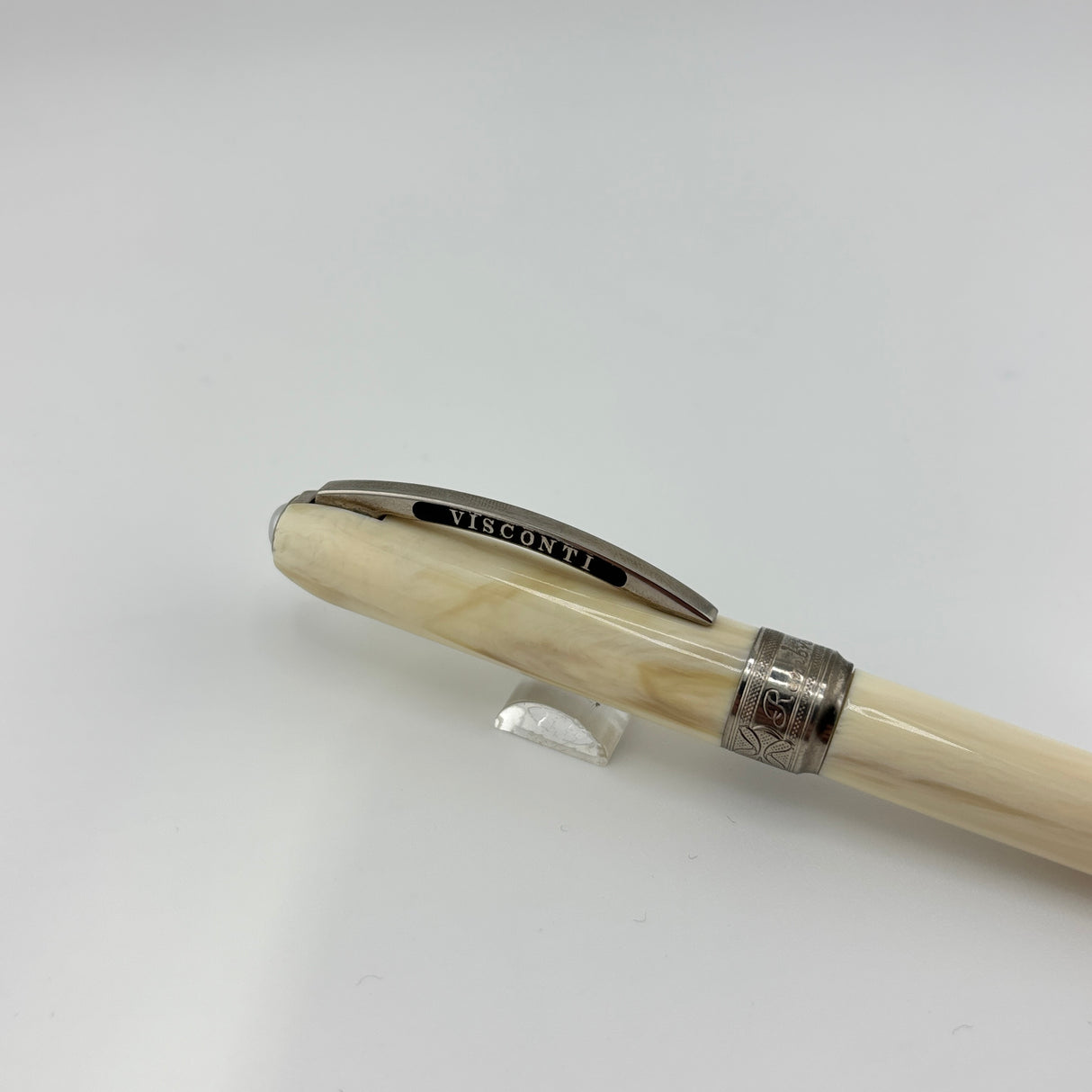 Visconti Rembrandt Venus White Marble - Ball Pen