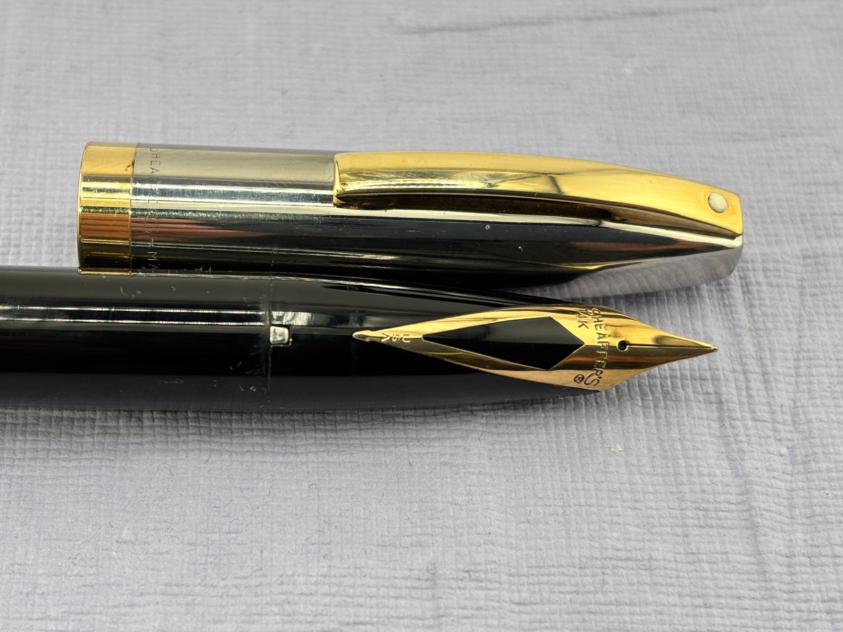 Sheaffer PFM Black /chrome cap - Fountain Pen