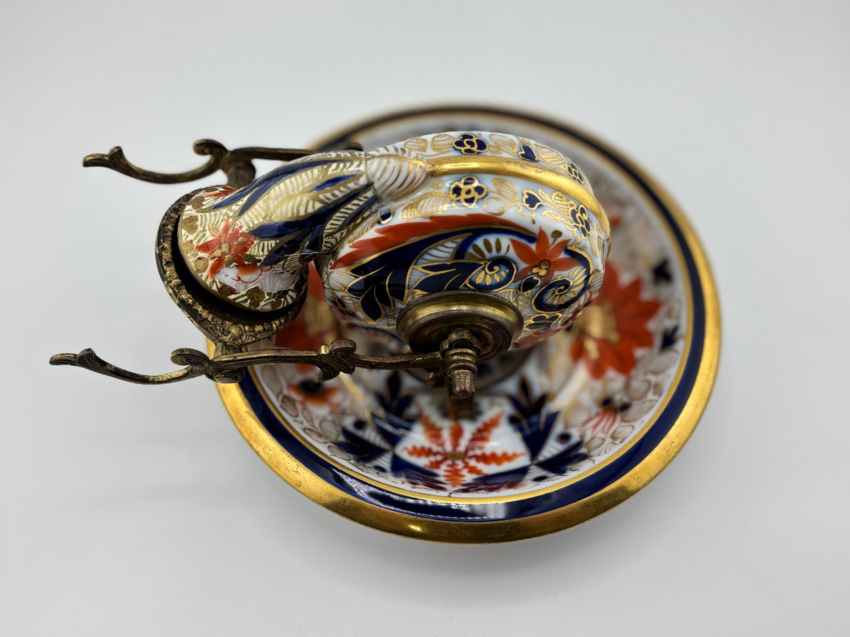 Inkwell Vintage circa 1880 excellent condition - represents a shell