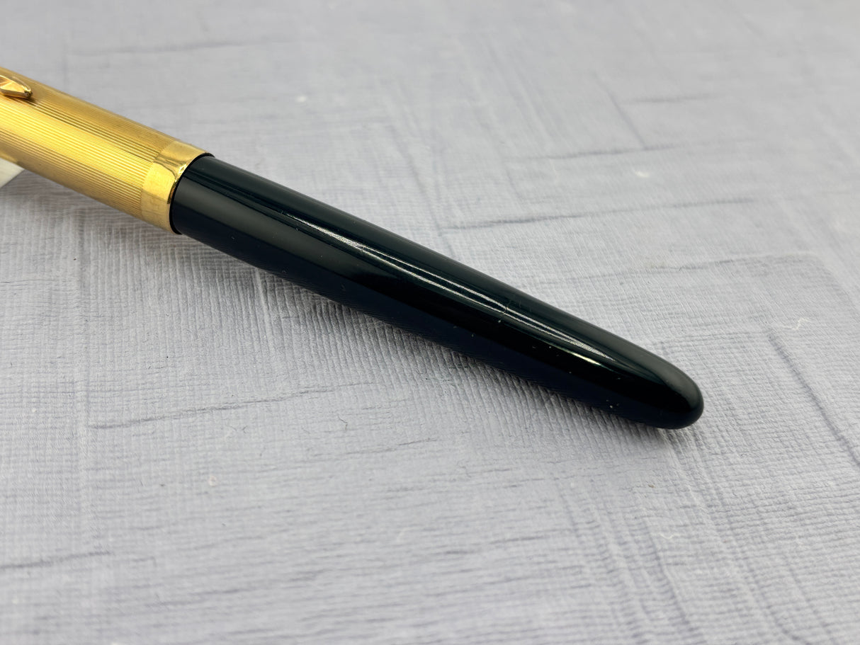 Parker 51 Navy Blue Diamond clip Vacumatic
