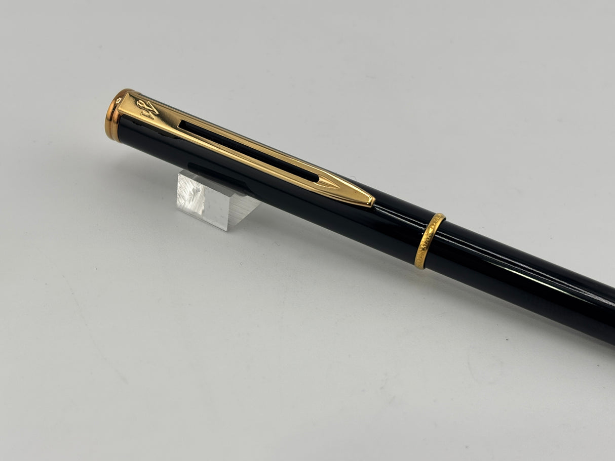 Waterman Maestro Black Lacquer gold trim - Ball Pen