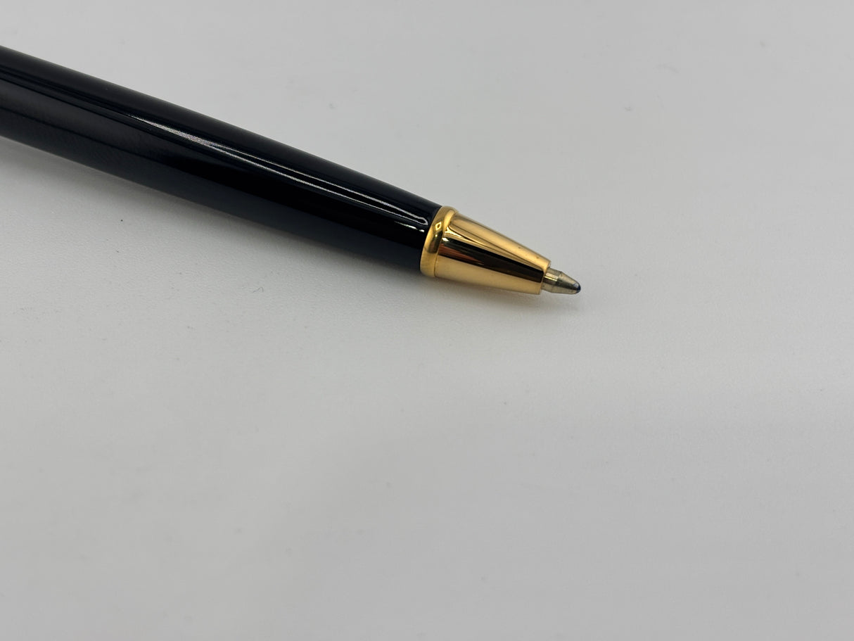 Waterman Maestro Black Lacquer gold trim - Ball Pen