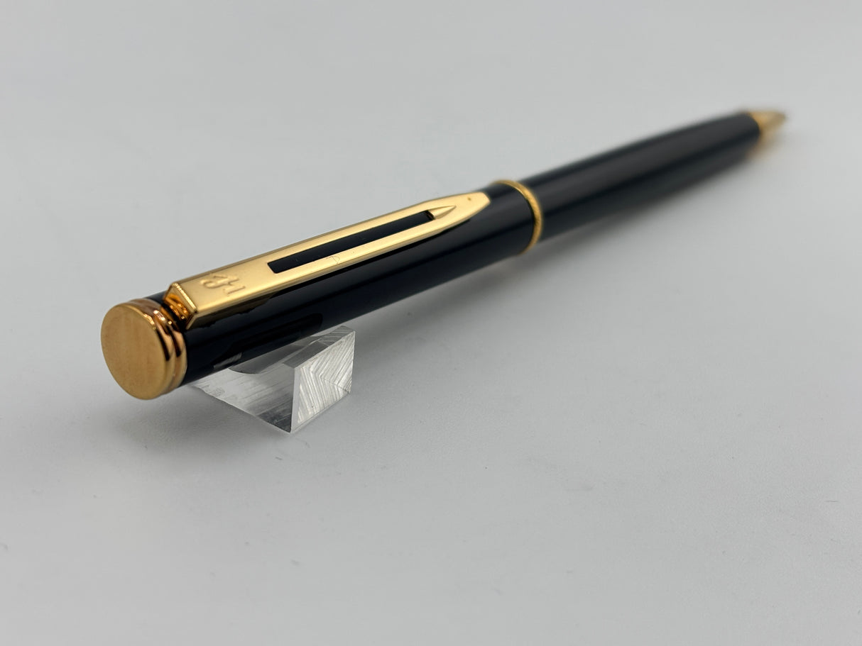 Waterman Maestro Black Lacquer gold trim - Ball Pen