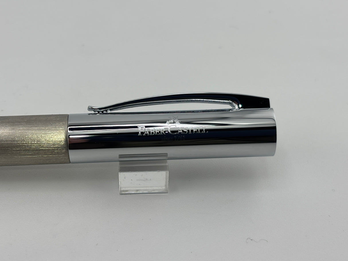 Faber Castell Ambition brushed stainless steel - Fountain Pen