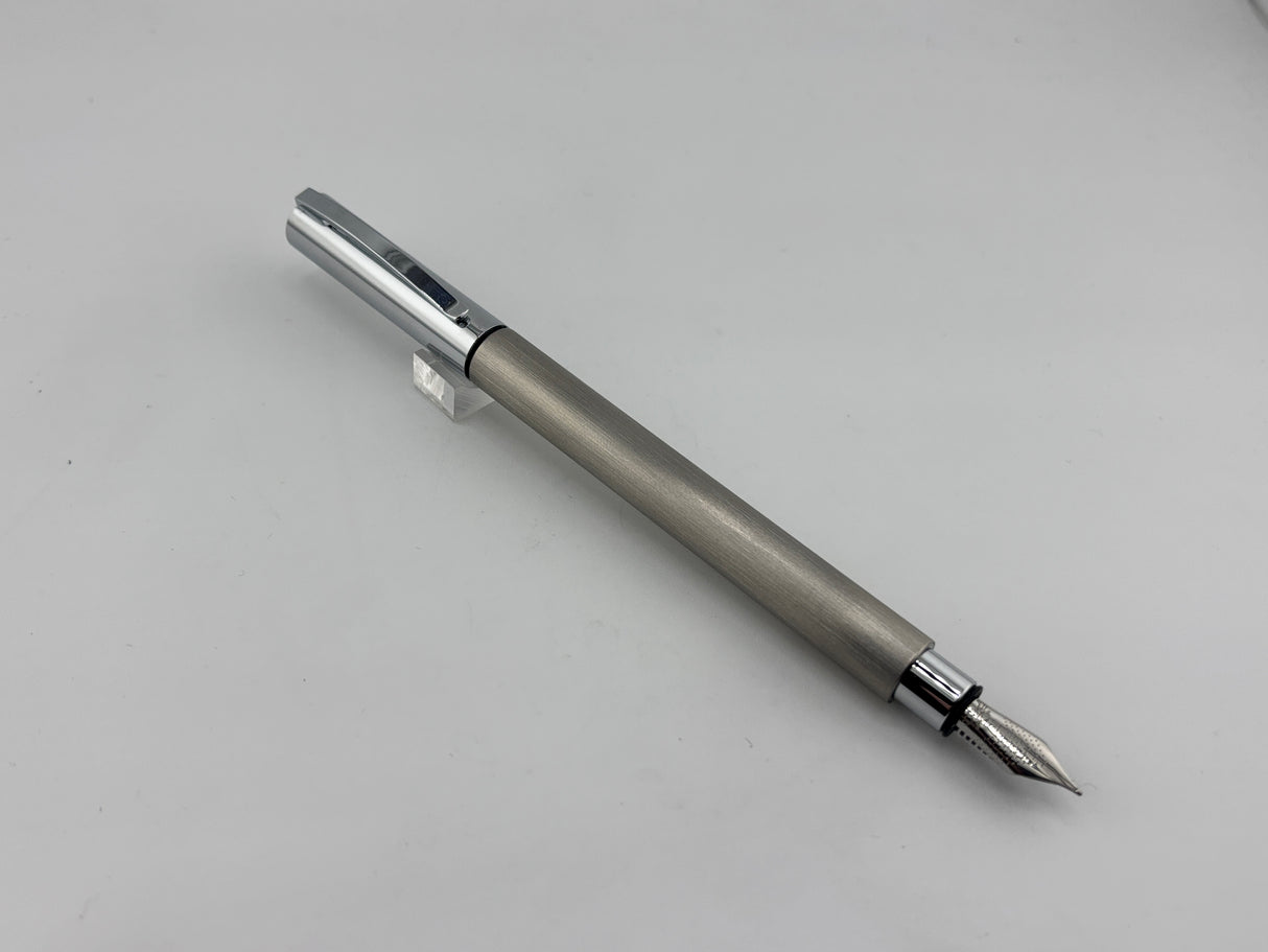 Faber Castell Ambition brushed stainless steel - Fountain Pen