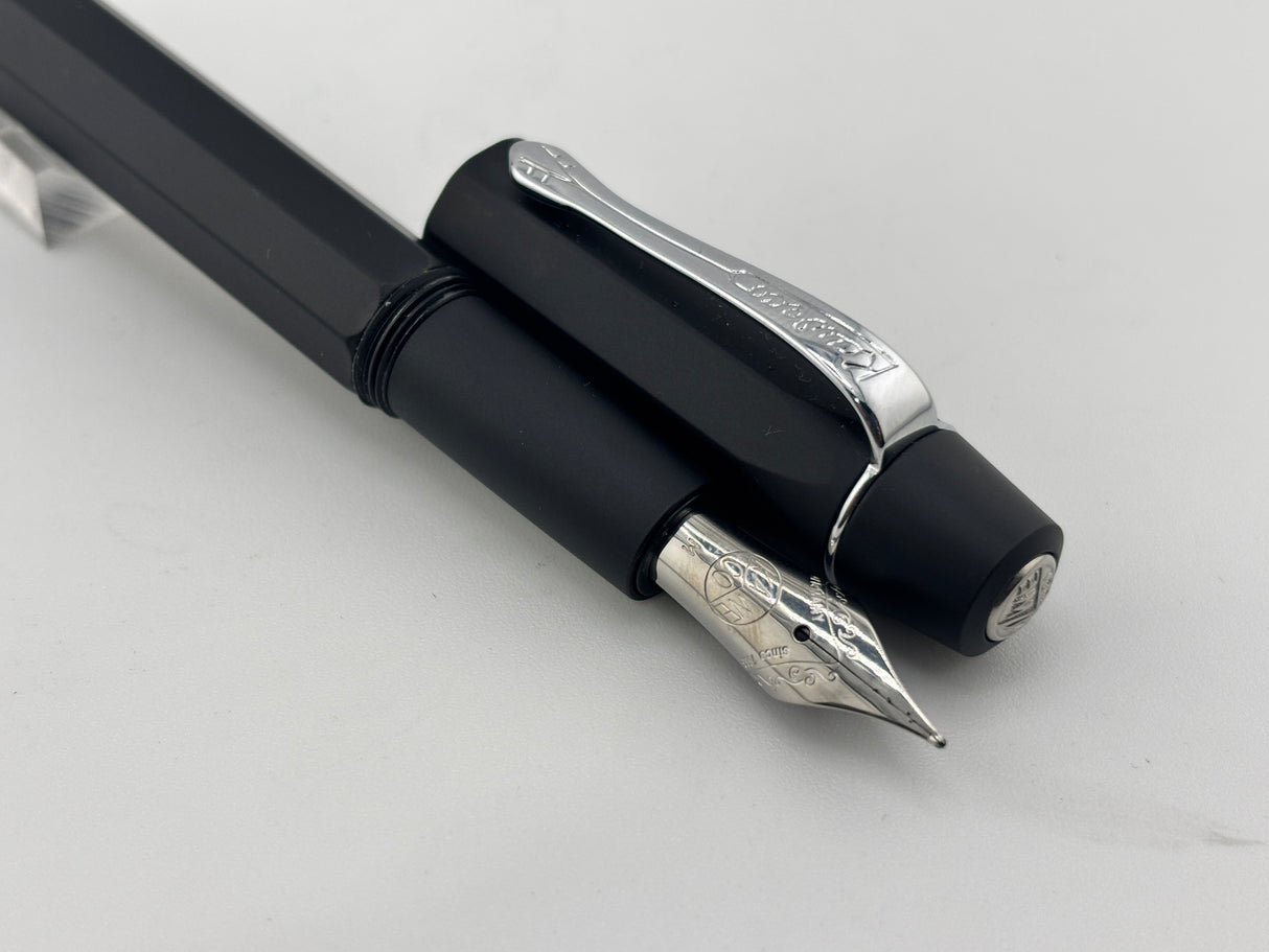 Kaweco Original 060 Gran Black Chrome Clip - Fountain Pen