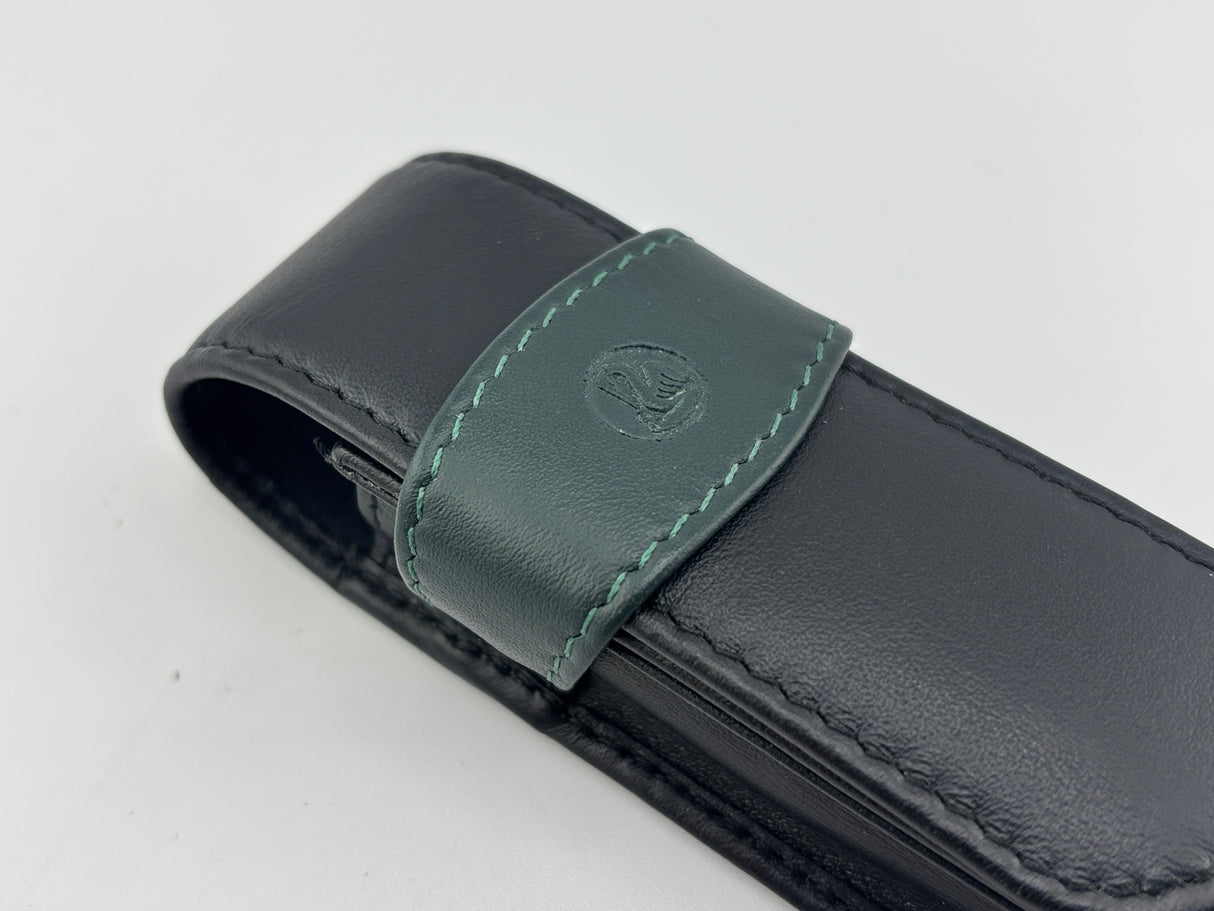 Pelikan Padded 100% Leather Pen case for 2 pens - Super Quality