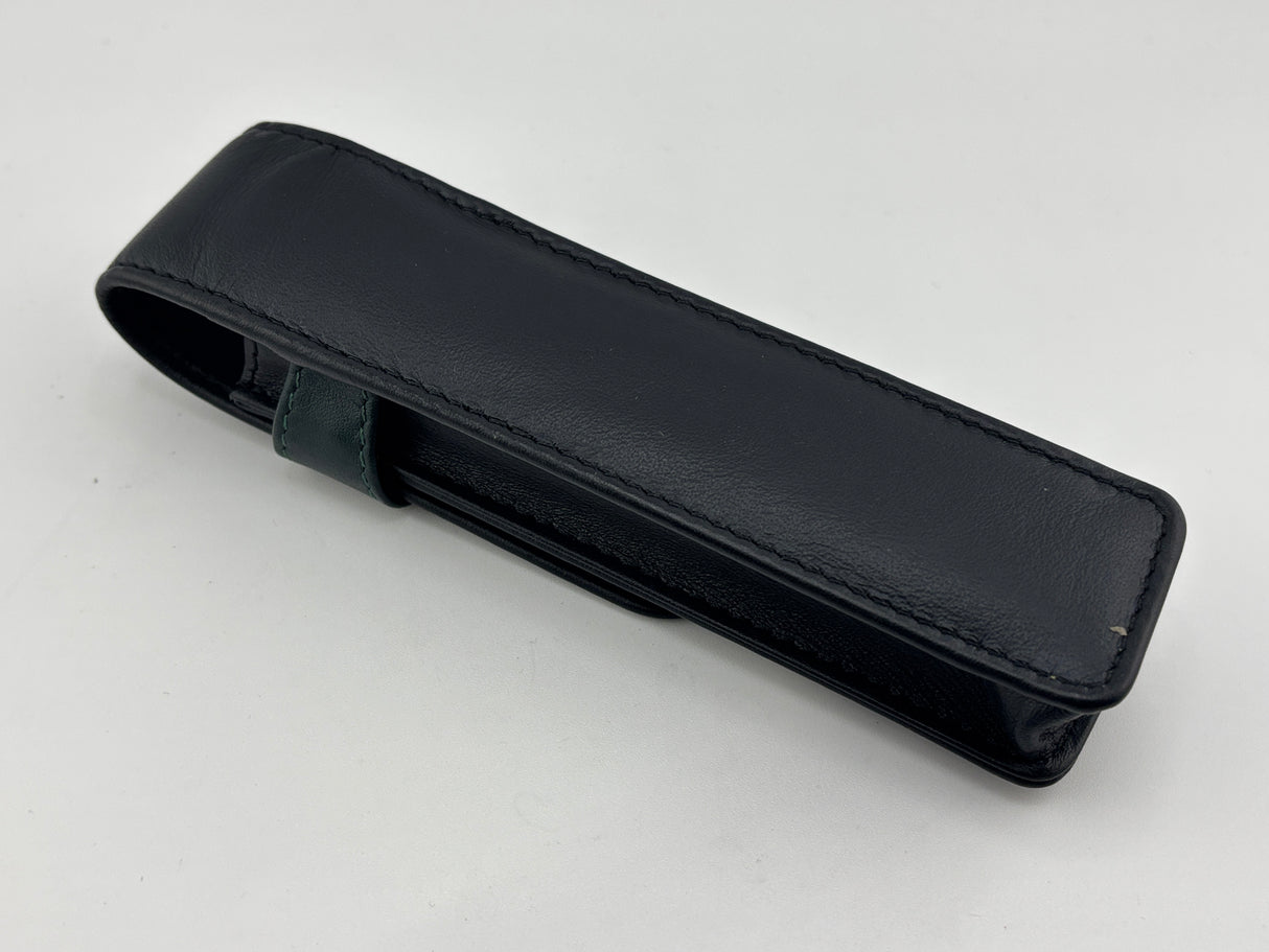 Pelikan Padded 100% Leather Pen case for 2 pens - Super Quality