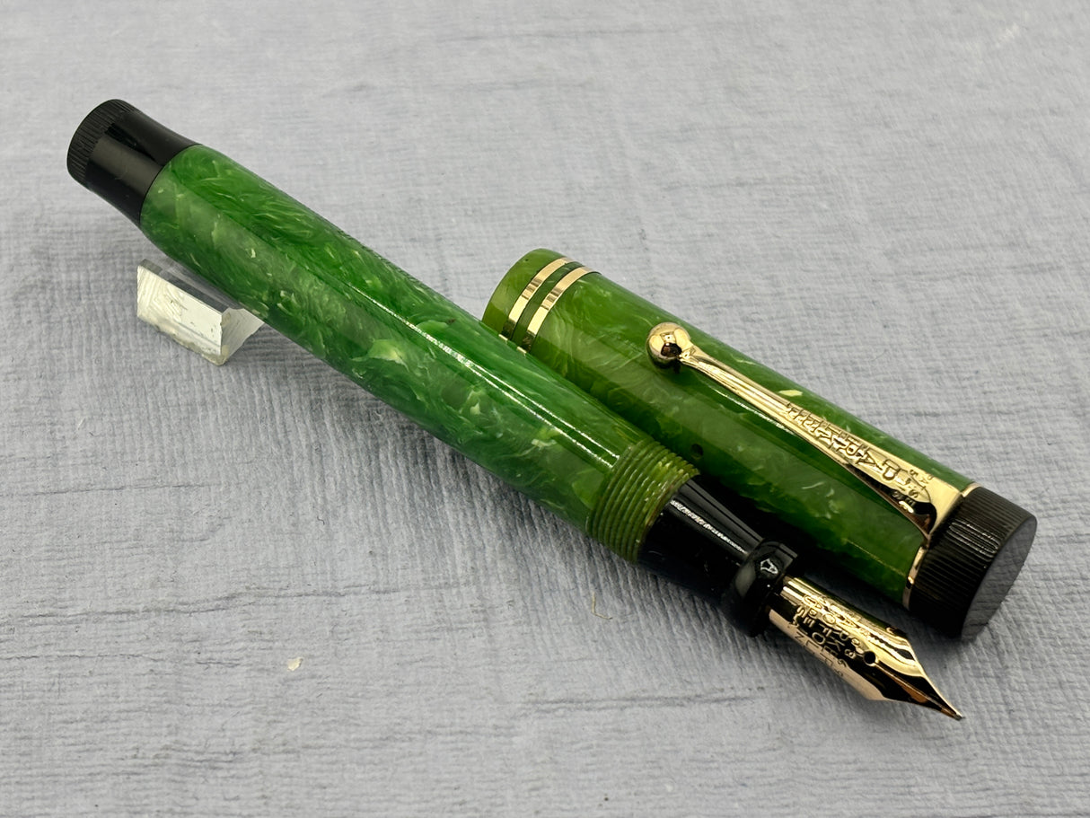 Parker Duofold Junior Green Jade - Fountain Pen