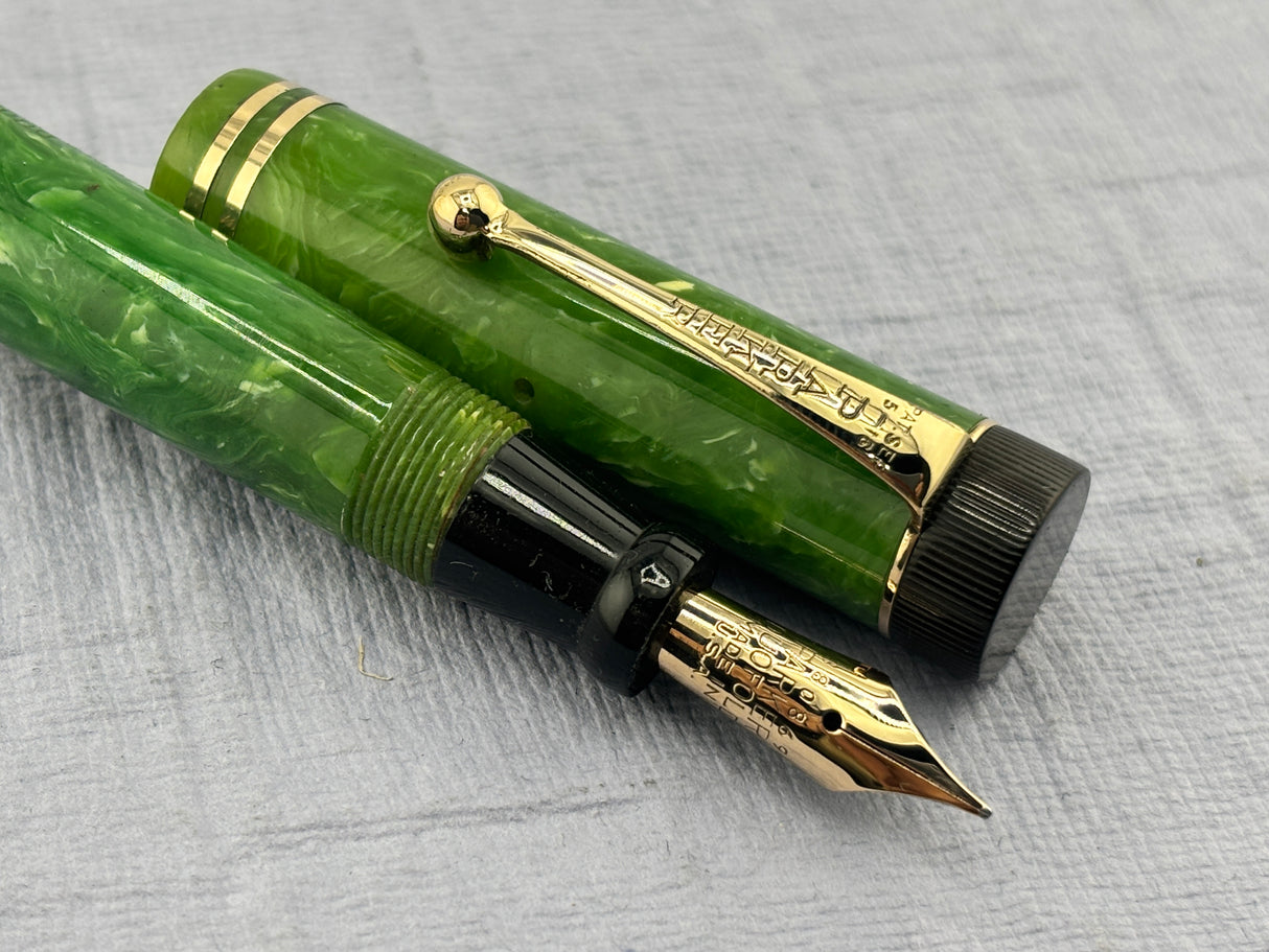 Parker Duofold Junior Green Jade - Fountain Pen
