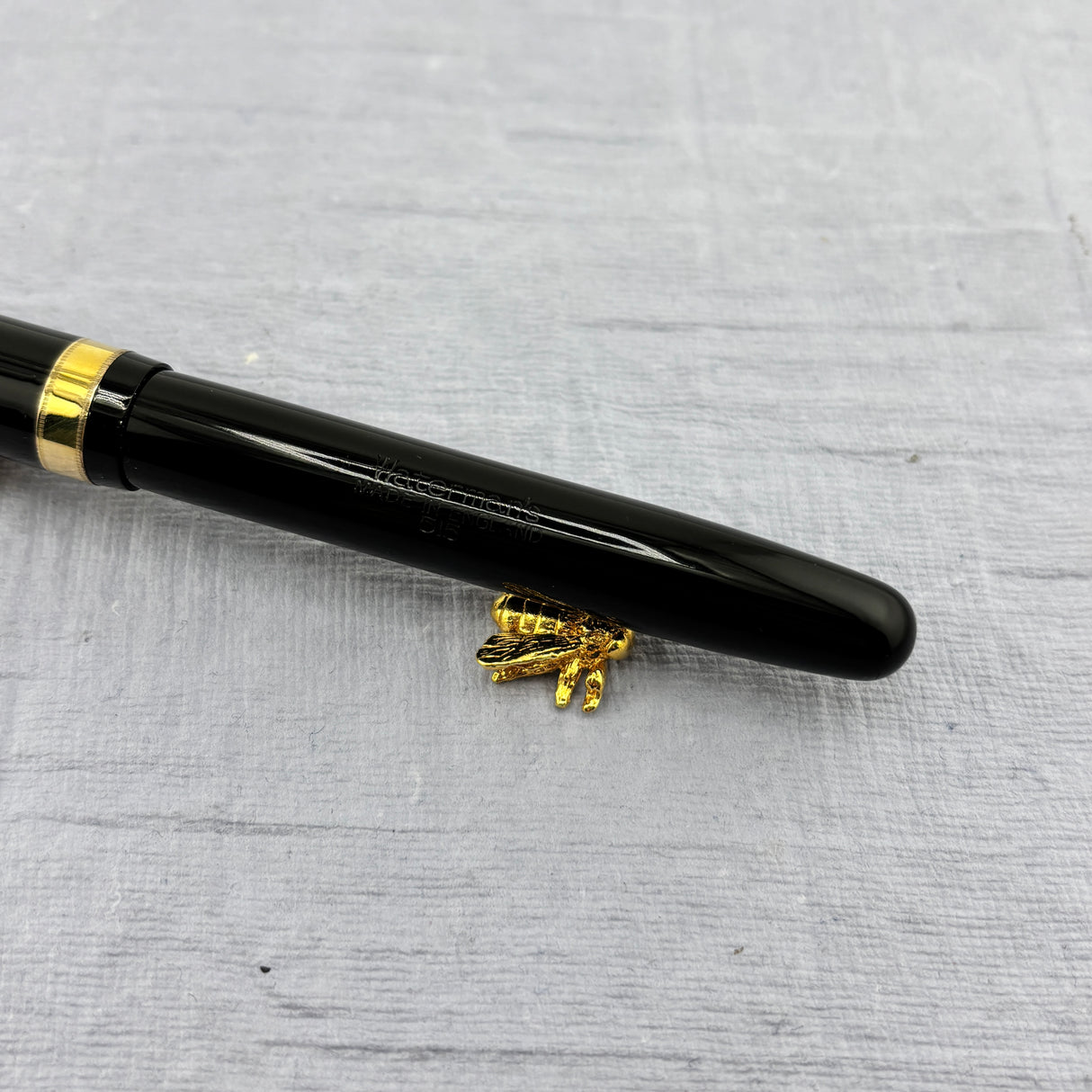Waterman Black Emblem Fountain Pen