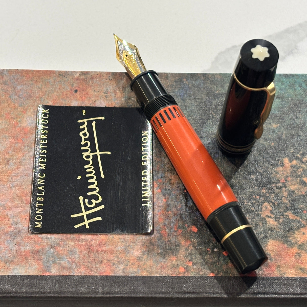 Montblanc Ernest Hemingway Limited Edition Fountain Pen - Fine 18kt Gold Nib