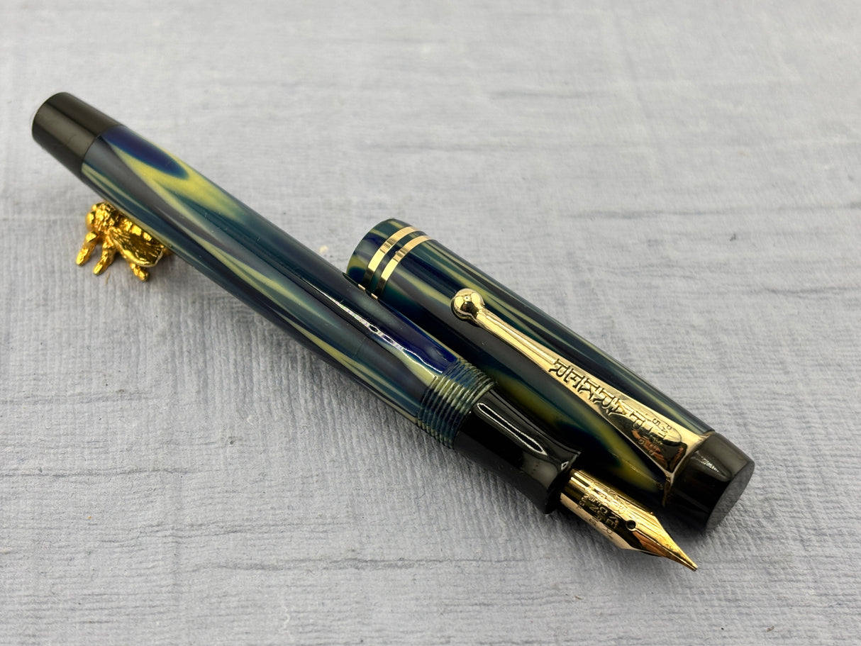 Parker Duofold Style Junior True Blue - Fountain Pen