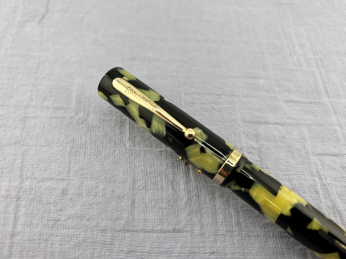Sheaffer Flat Top Lifetime Senior Black and Pearl - Fountain Pen