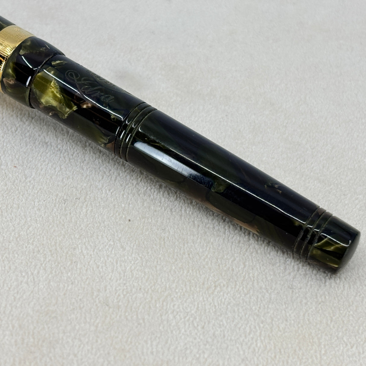 Nettuno 1911 IDRA Rollerball Green Marbled Celluloid Limited Edition
