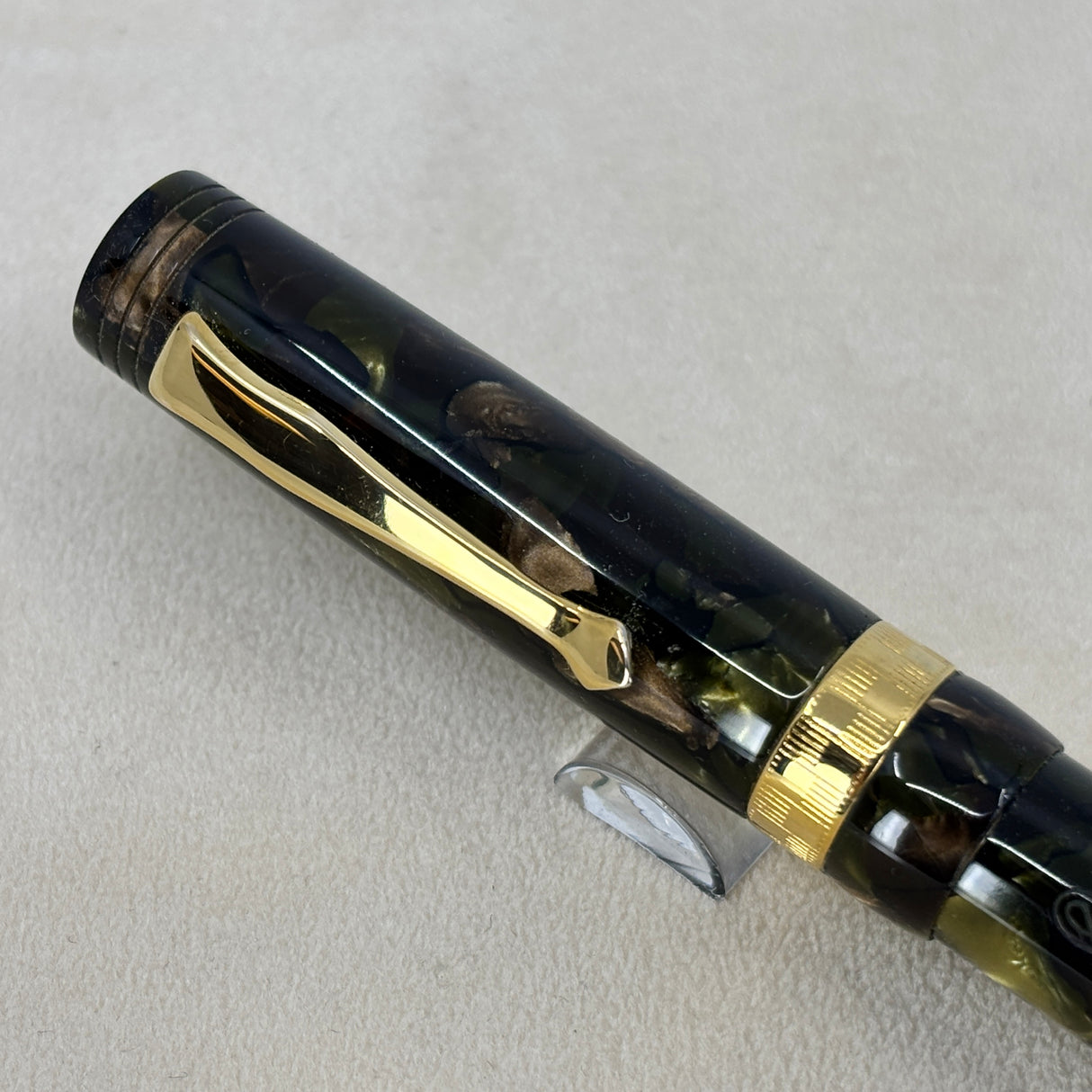 Nettuno 1911 IDRA Rollerball Green Marbled Celluloid Limited Edition