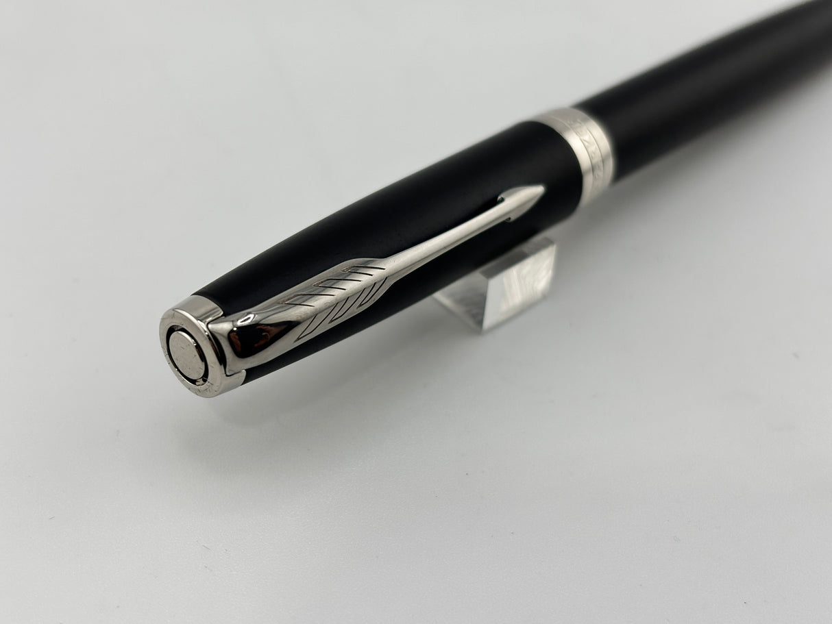 Parker Sonnet Black Matte lacquer chrome trim - Fountain Pen