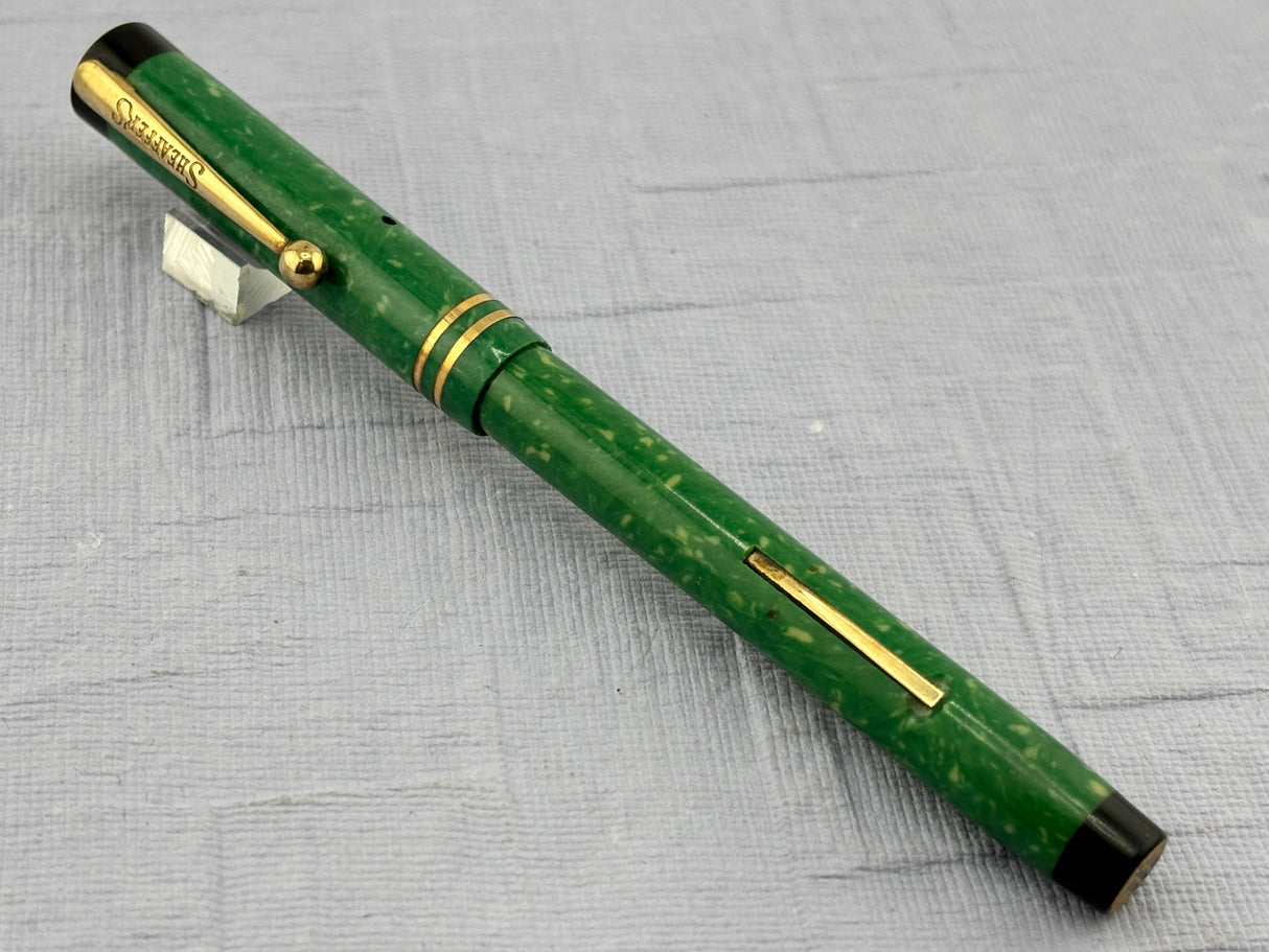 Sheaffer’s 5-30 Flat Top Green Jade - Fountain Pen