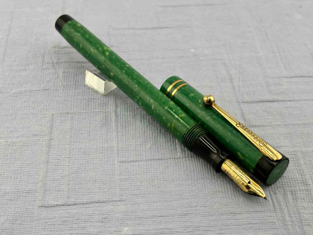 Sheaffer’s 5-30 Flat Top Green Jade - Fountain Pen