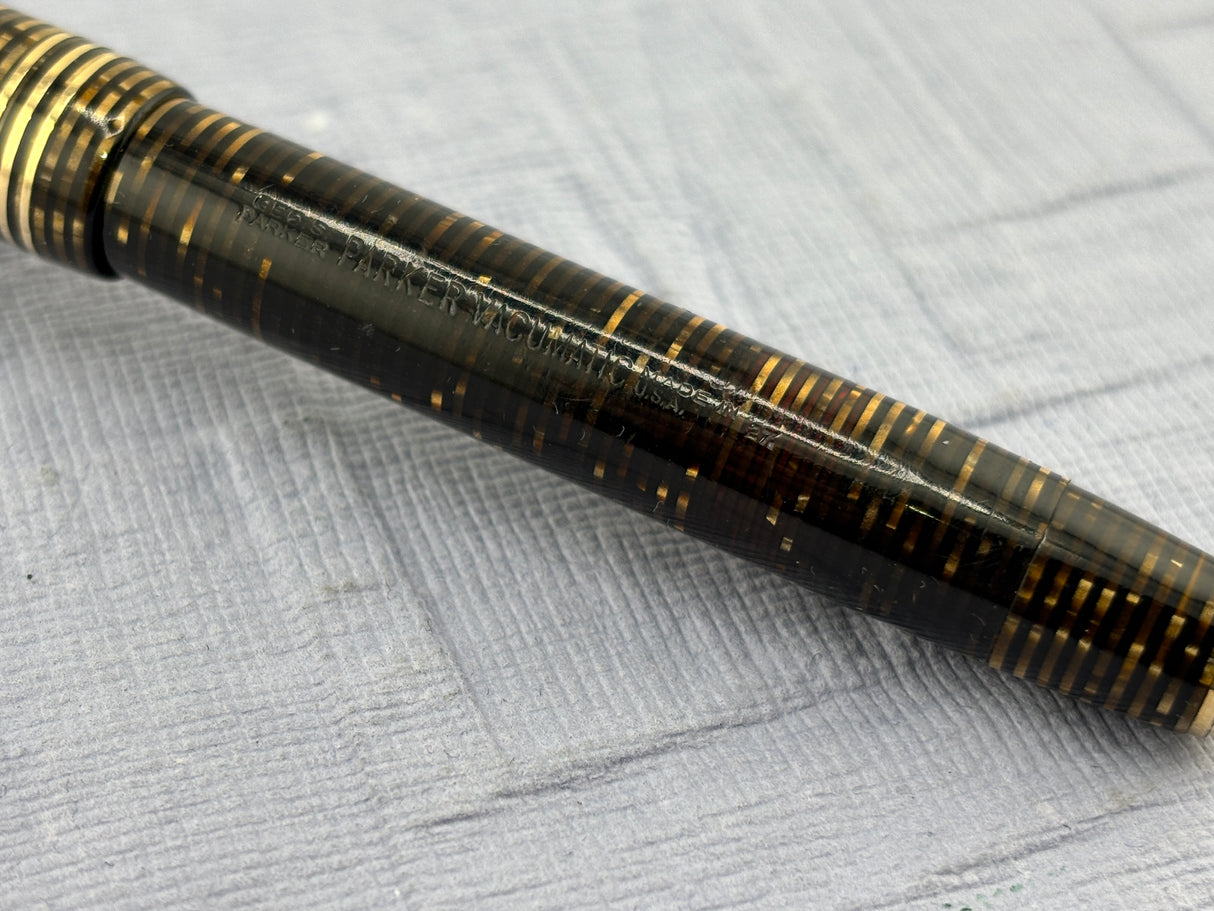Parker Vacumatic Standard Golden Pearl Double Jewels - Fountain Pen