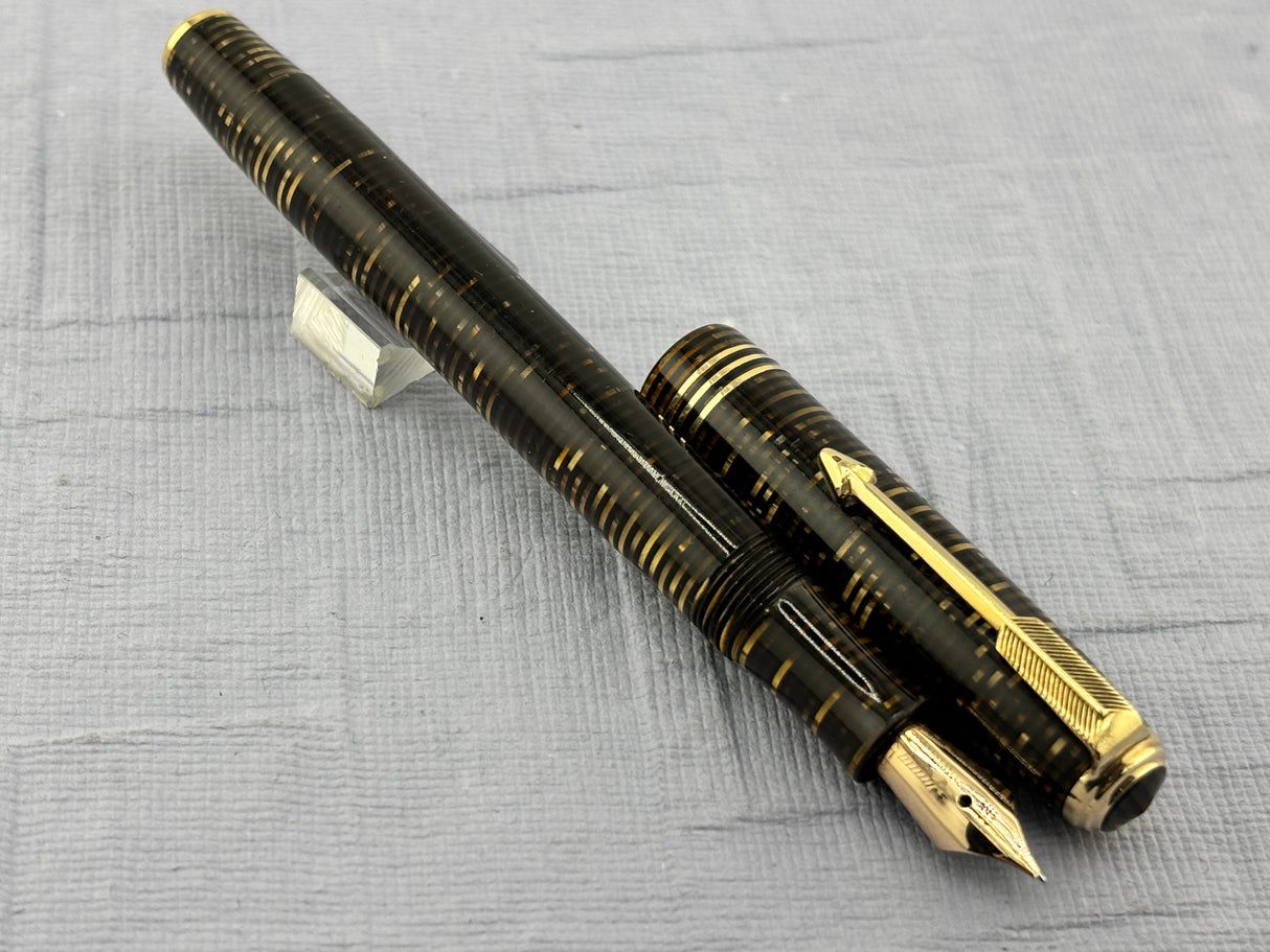 Parker Vacumatic Standard Golden Pearl Double Jewels - Fountain Pen