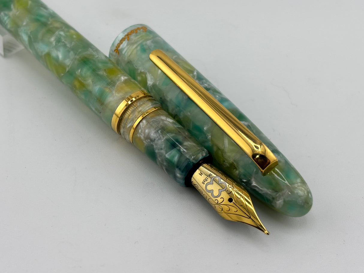 Esterbrook Etsie Sea Glass gold trim - Fountain Pen