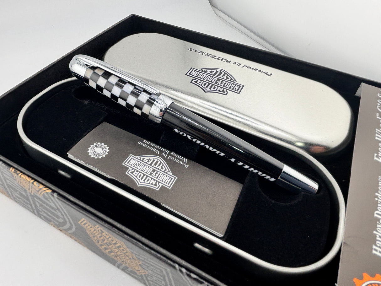 Waterman Harley Davidson Phileas Free Wheel gift set - Roller Ball Pen