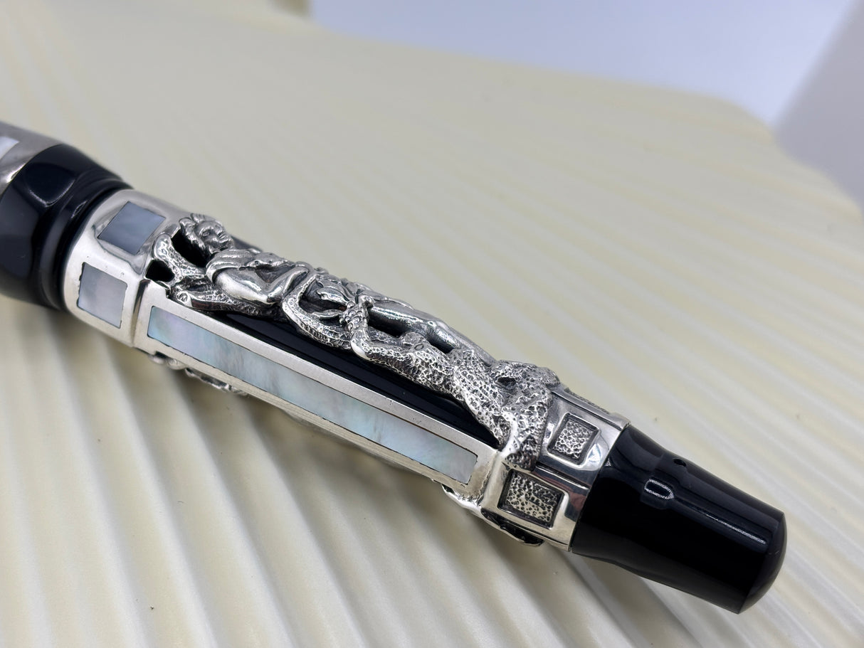 Montegrappa Aphrodite Limited Edition Fountain Pen (1997) - A Masterpiece! - Medium 18kt Gold Nib