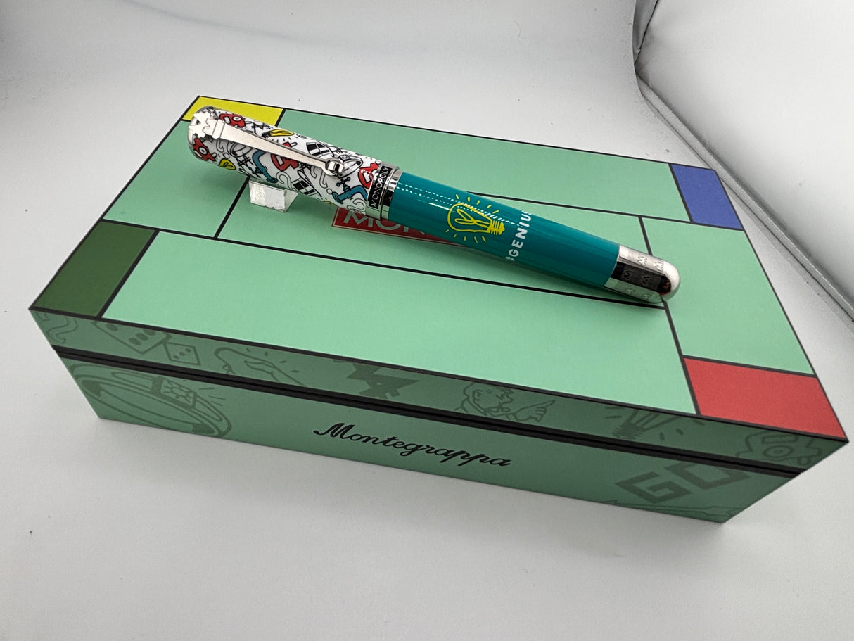 Montegrappa Monopoly "Genius" Edition Fountain Pen - Medium Stainless Steel Nib