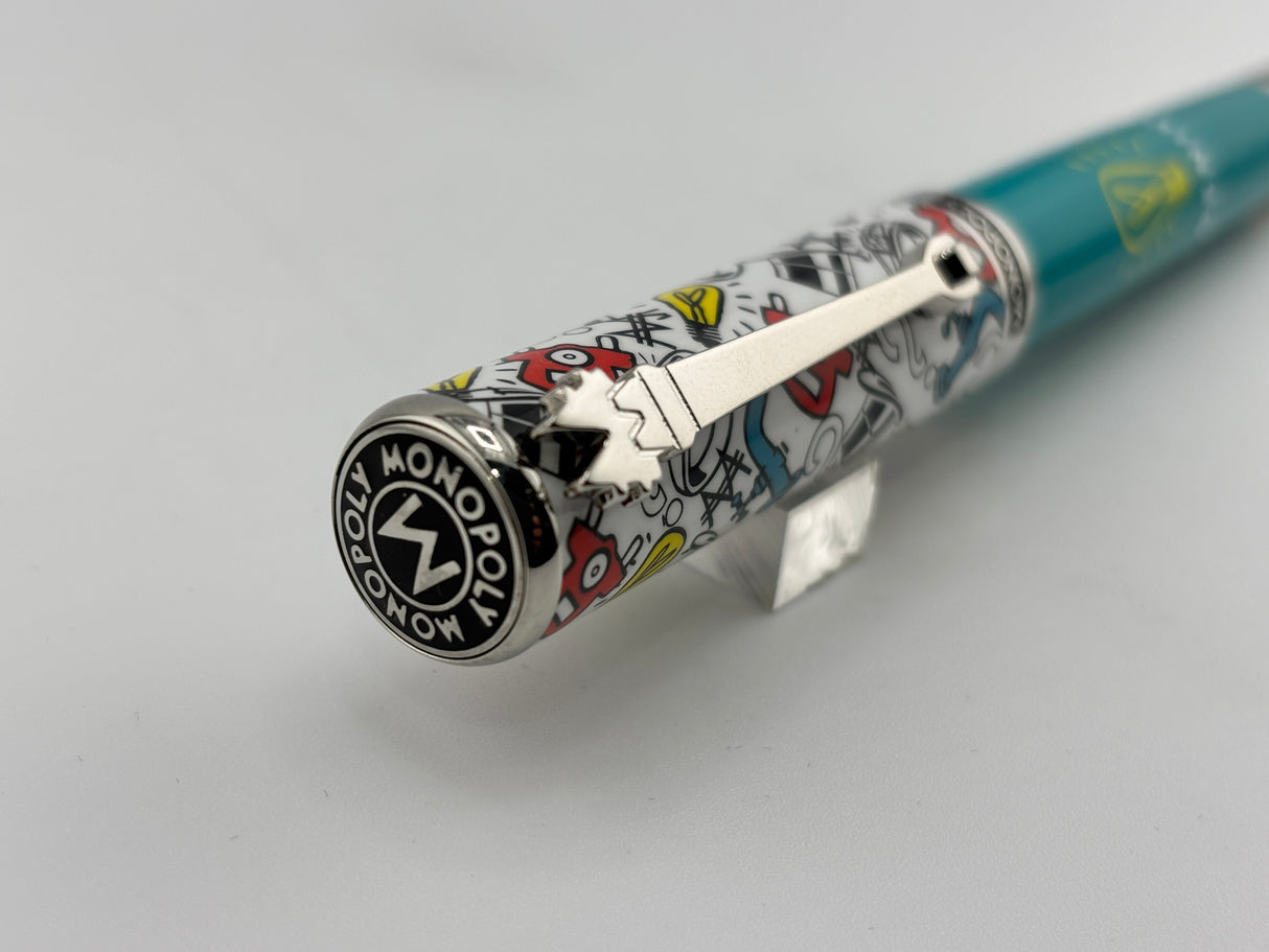 Montegrappa Monopoly "Genius" Edition Fountain Pen - Medium Stainless Steel Nib